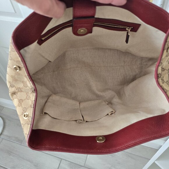 Pre-owned Gucci GG Monogram Tote Shoulder Bag - Picture 6 of 6